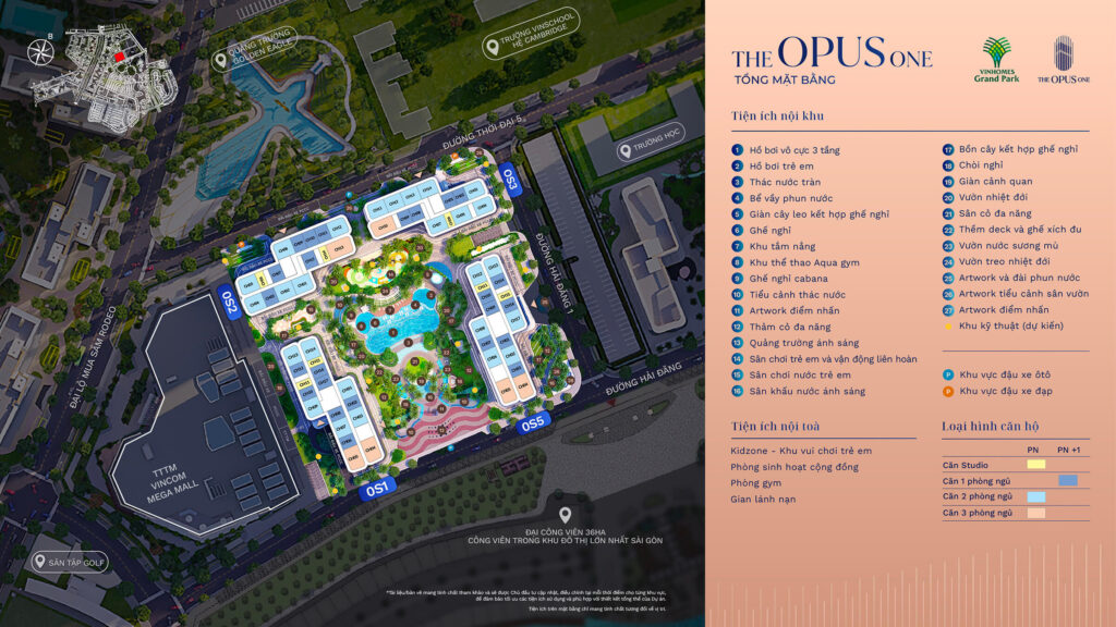THE OPUS ONE - Vinhomes Grand Park 9 tmb tiny ngang